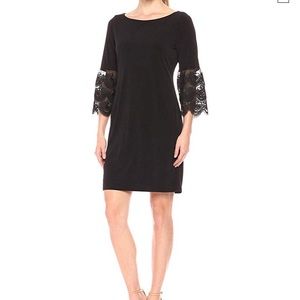 Ivanka Trump Lace Bell Sleeve Dress Large